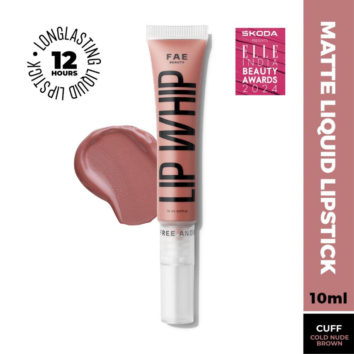 FAE Beauty Lip Whip 12H Matte Liquid Lipstick - Cuff