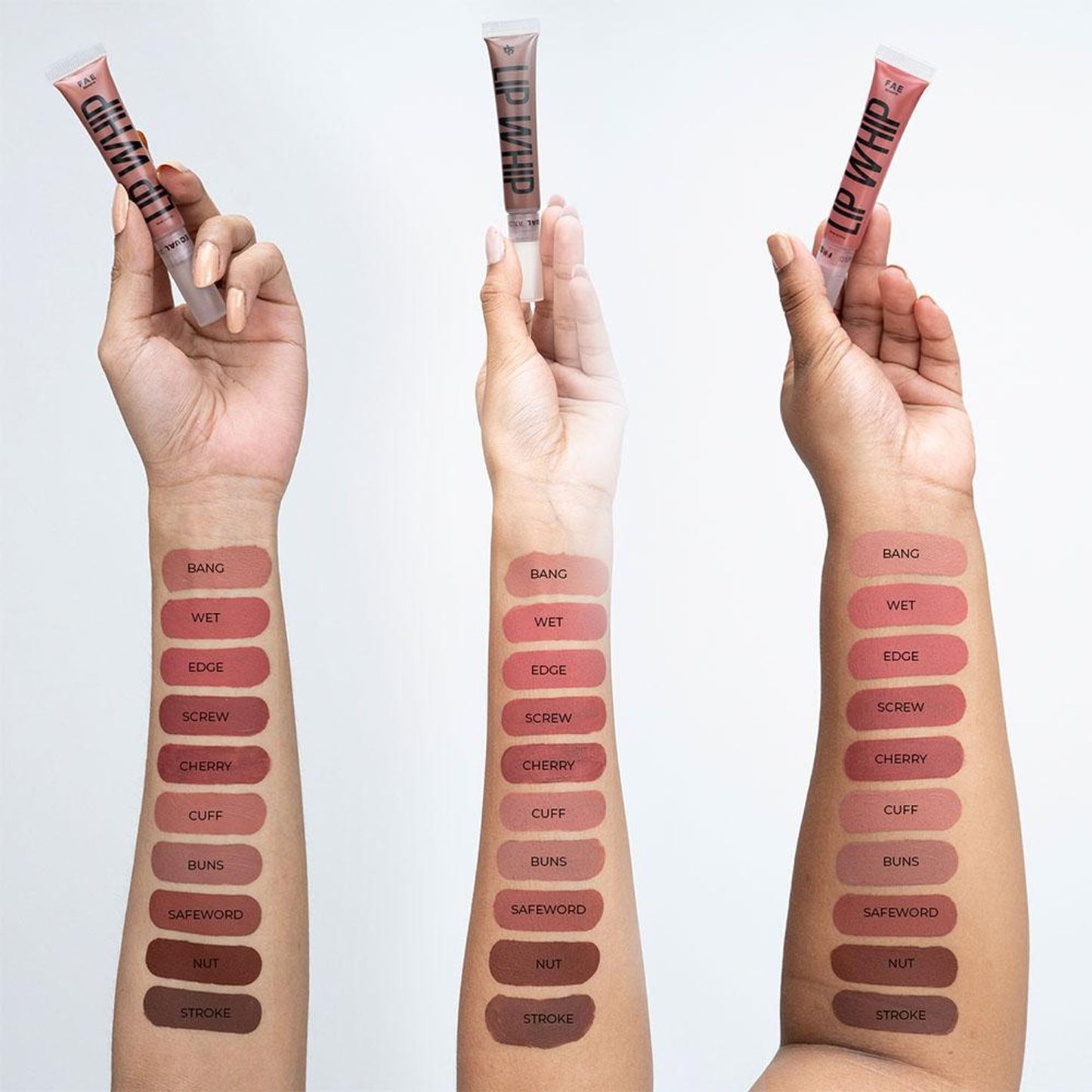 FAE Beauty Lip Whip 12H Matte Liquid Lipstick - Buns