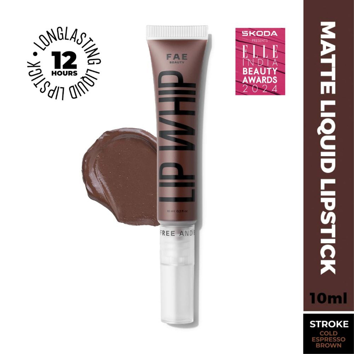 FAE Beauty Lip Whip 12H Matte Liquid Lipstick - Stroke