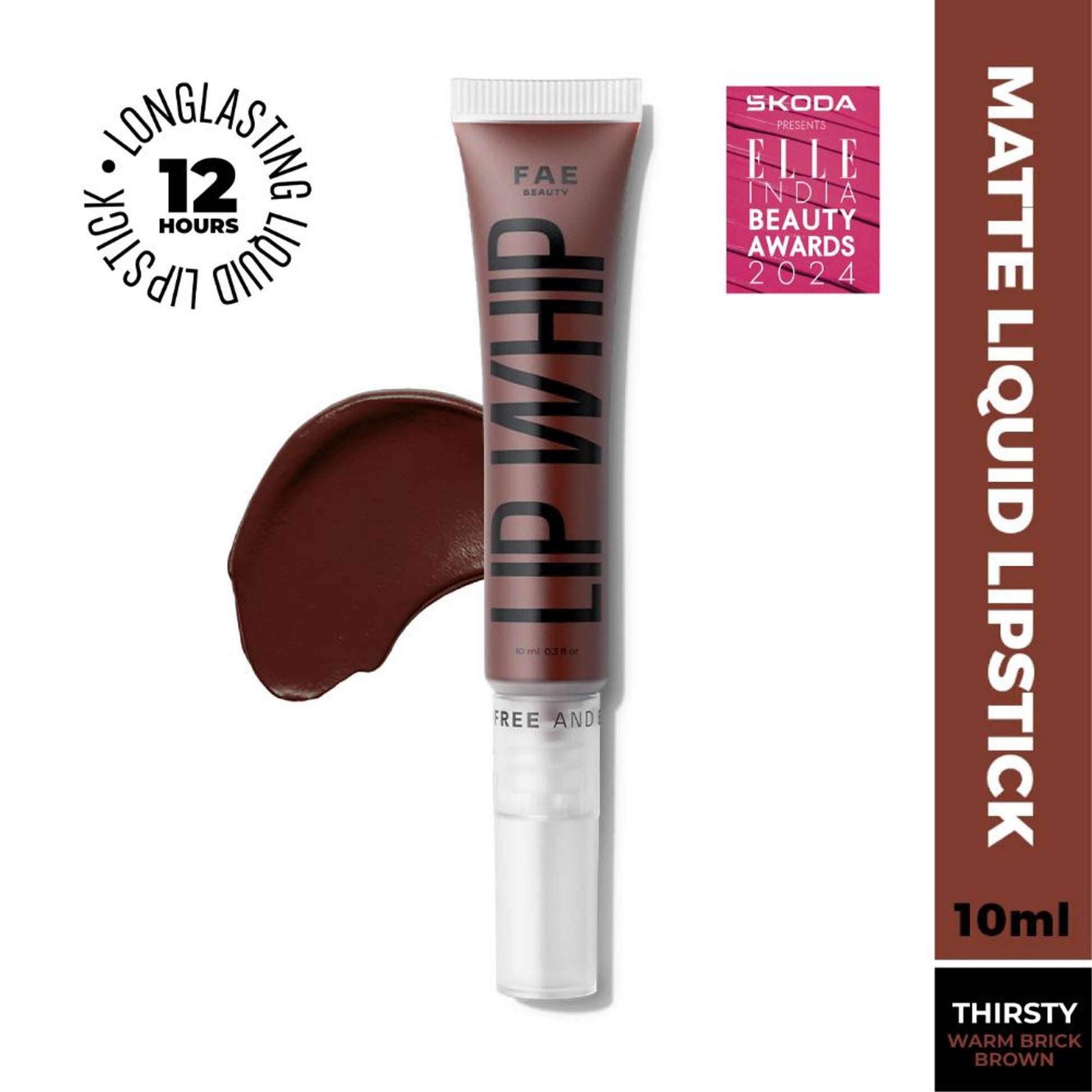FAE Beauty Lip Whip 12H Matte Liquid Lipstick - Thristy