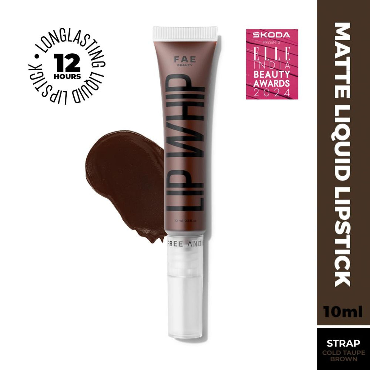 FAE Beauty Lip Whip 12H Matte Liquid Lipstick - Strap