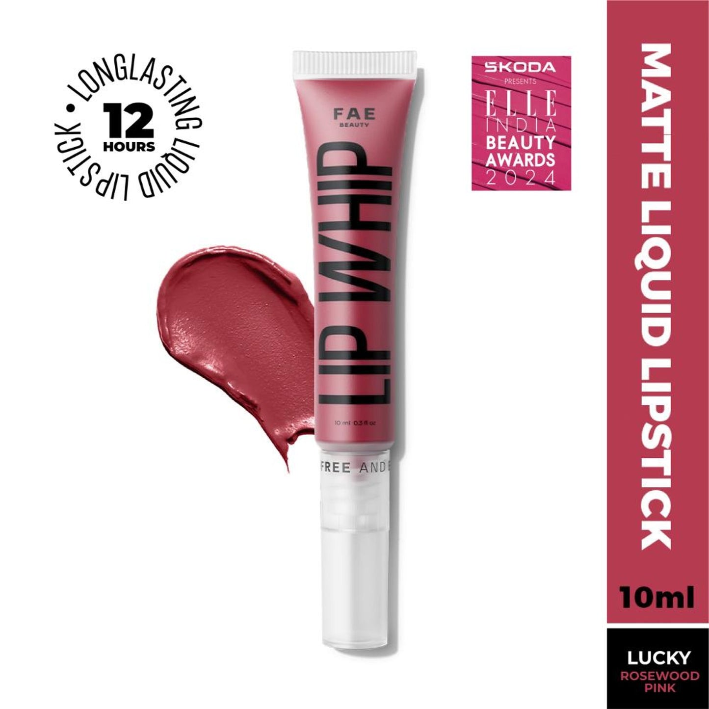 FAE Beauty Lip Whip 12H Matte Liquid Lipstick - Lucky