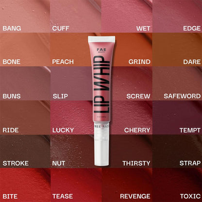 FAE Beauty Lip Whip 12H Matte Liquid Lipstick - Toxic