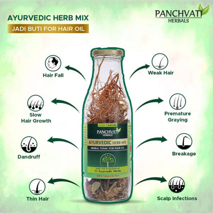 Panchvati Herbals Jadi Buti Mix for Hair Oil