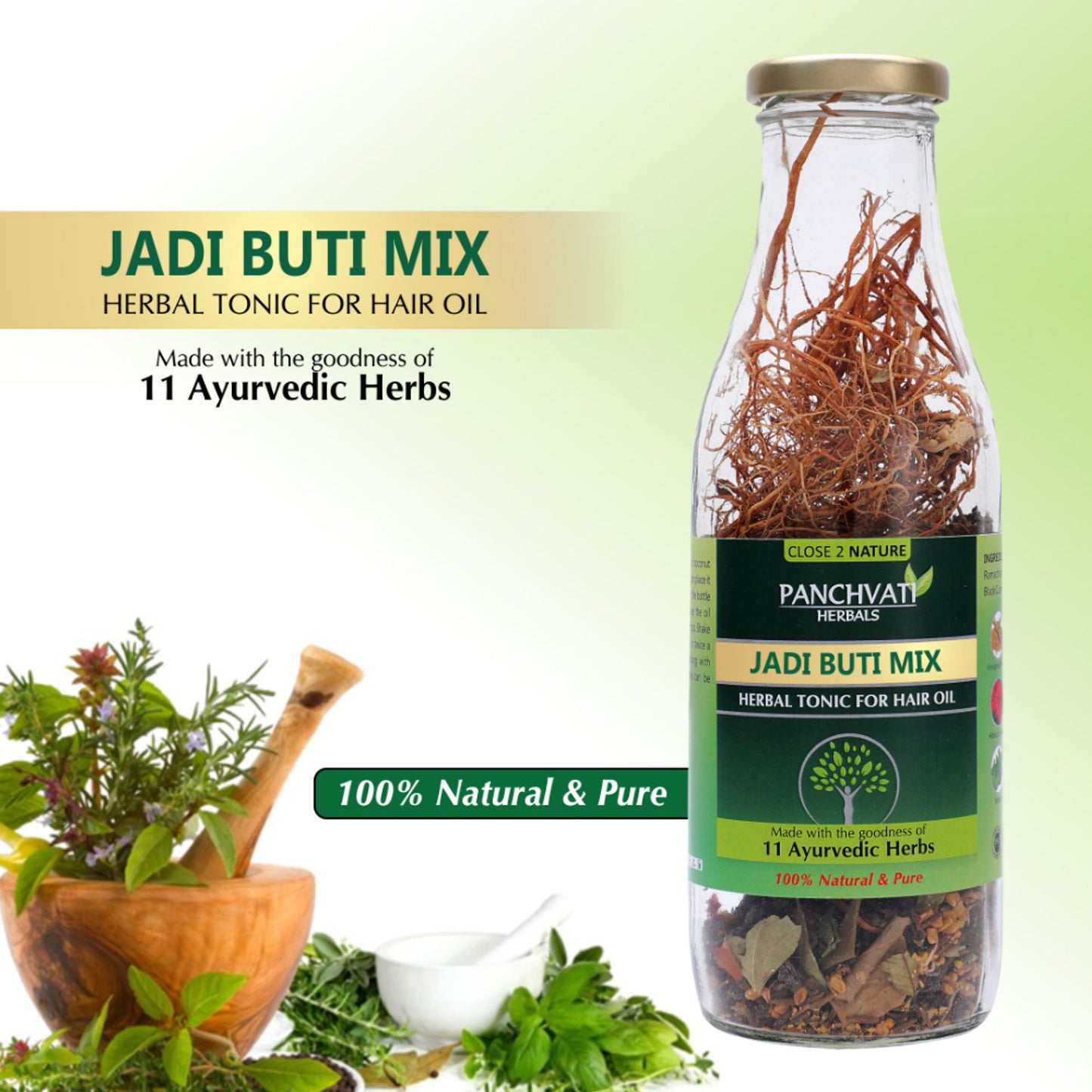 Panchvati Herbals Jadi Buti Mix for Hair Oil