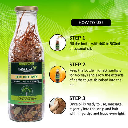 Panchvati Herbals Jadi Buti Mix for Hair Oil
