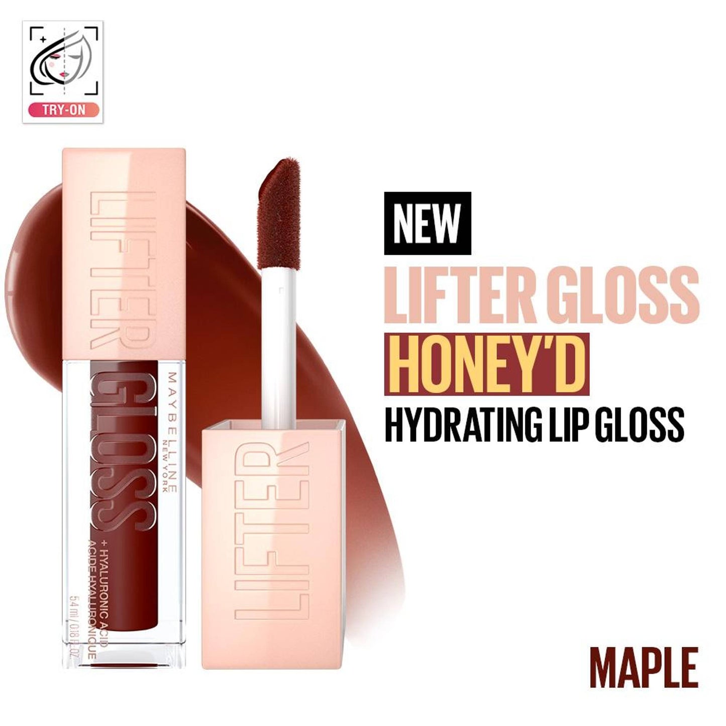 Maybelline New York Lifter Gloss - Maple