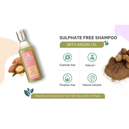 Aaranyaa Sulphate Free Argan Shampoo