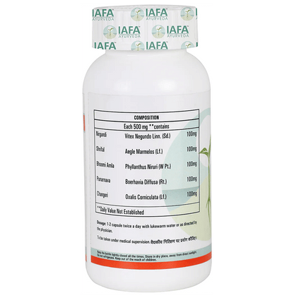 Iafa Ayuveda Aahar Amrutham Veg Capsules