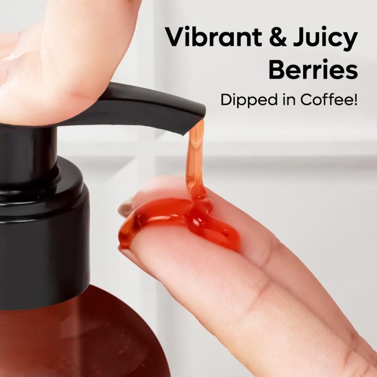 MCaffeine Coffee & Berries Body Wash for Soft, Glowing Skin and Tan Removal enriched with Vitamin E