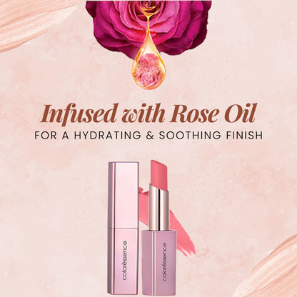 Coloressence Roseate Nudes Matte Lipstick, Long Stay, Moisturising & Waterproof - Dusky Rose