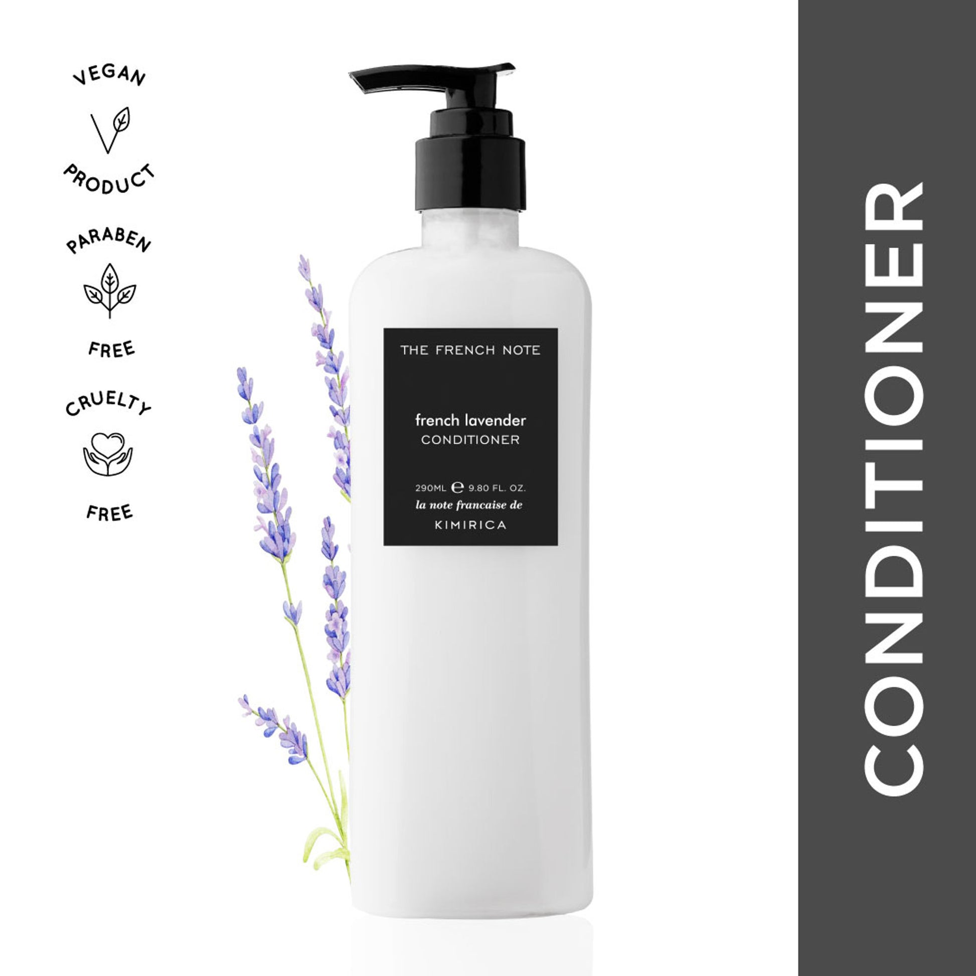 Kimirica The French Note Hair Conditioner For Soft & Manageable Hair With Aloe Vera & Shea Butter