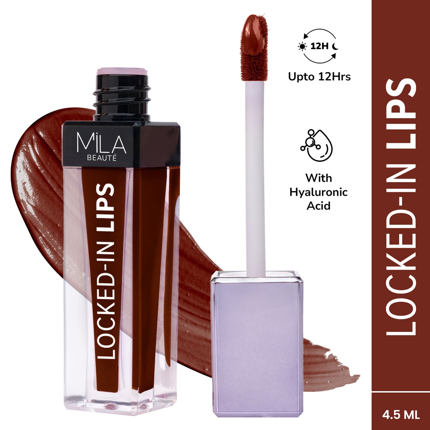 Mila Beauté 12 Hr Non-Transfer Locked-In Liquid Lipstick - 06 Coco Butter