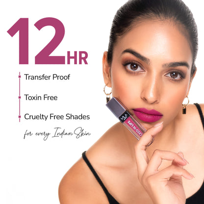 Mila Beauté 12 Hr Non-Transfer Locked-In Liquid Lipstick - 11 Dragonfruit
