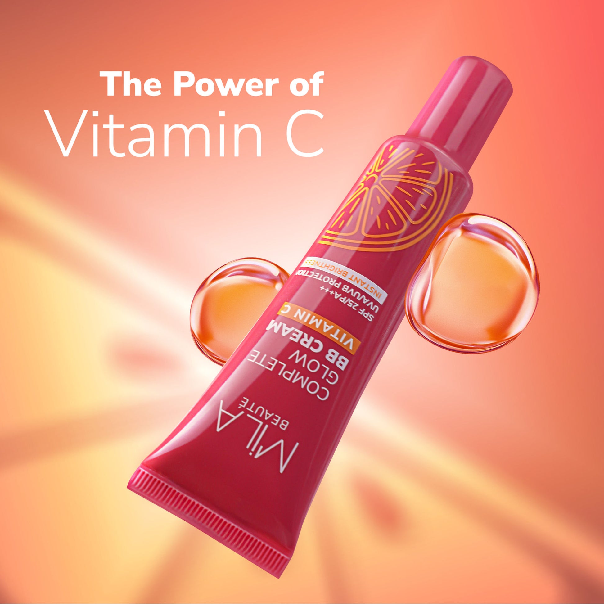 Mila Beaute Complete Glow Bb Cream With SPF25 PA+++ - Deep