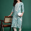 Dhiyona IE Women Floral Embroidered Thread Work Kurta