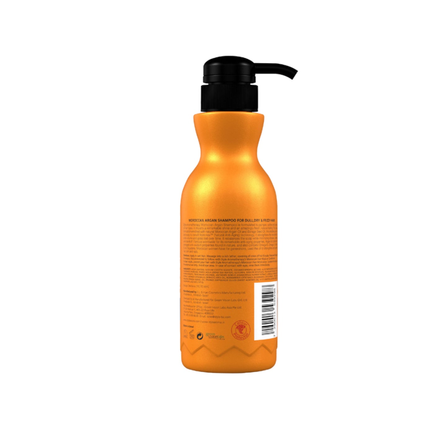 Style Aromatherapy Professional Moroccan Argan Shampoo with Argan Oil & Vitamin E - SLS/SLES-Free