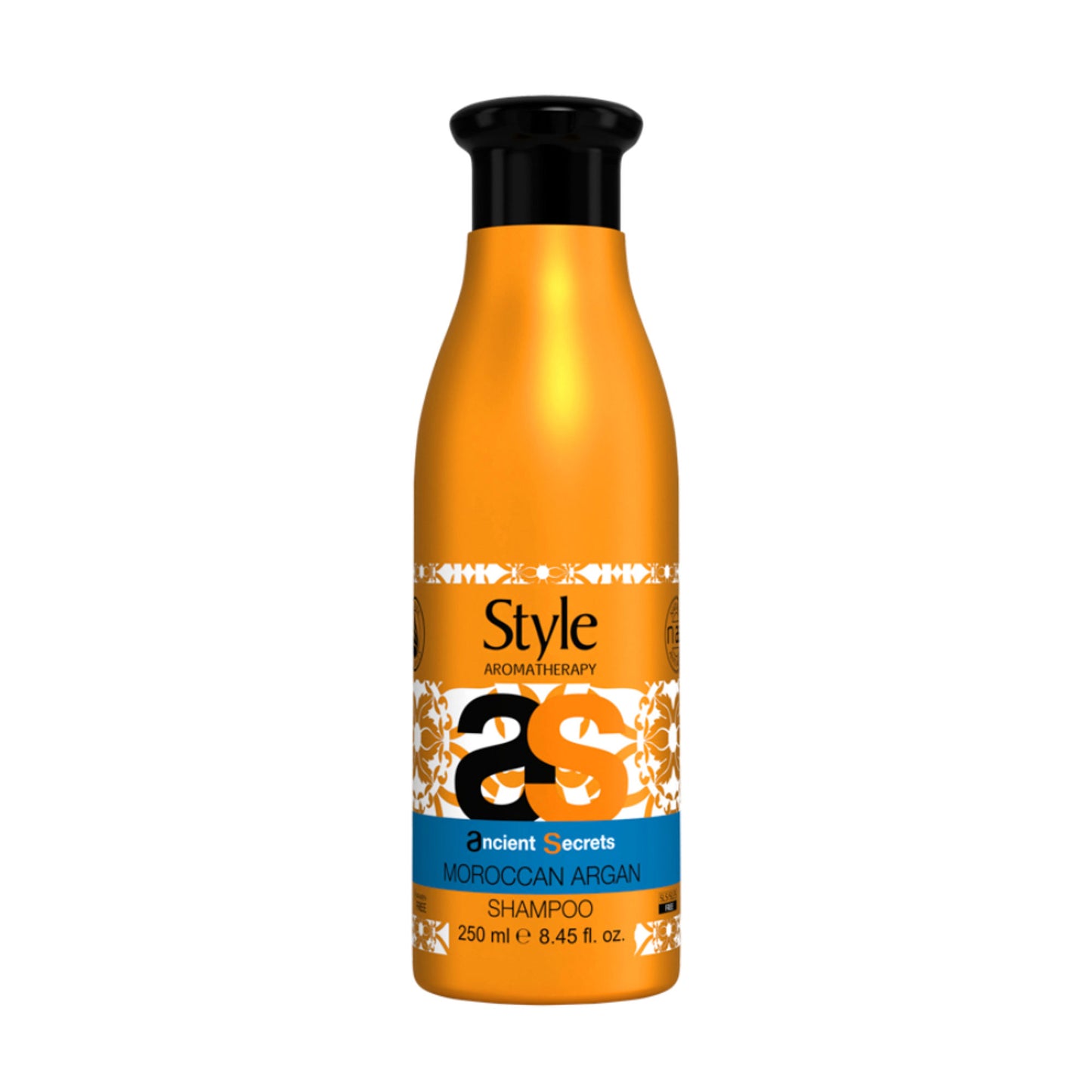 Style Aromatherapy Professional Moroccan Argan Shampoo with Argan Oil & Vitamin E - SLS/SLES-Free