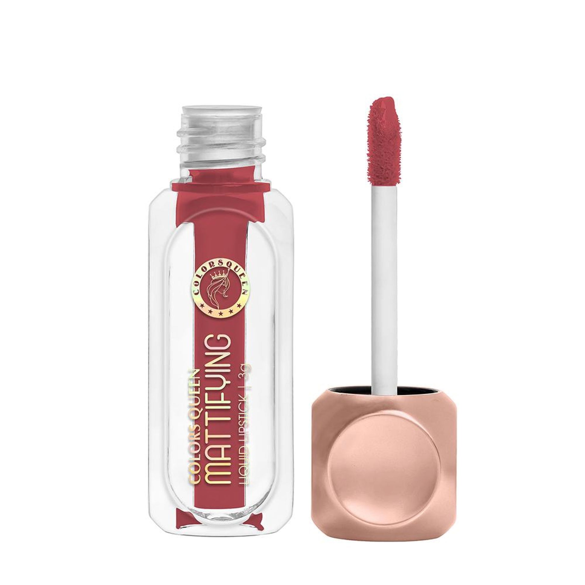 Colors Queen Mattifying Matte Liquid Lipstick - Maple-09