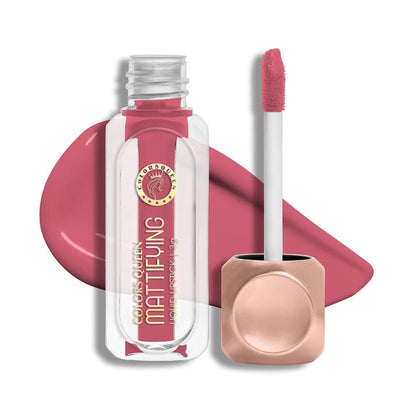 Colors Queen Mattifying Matte Liquid Lipstick - Poppy-12
