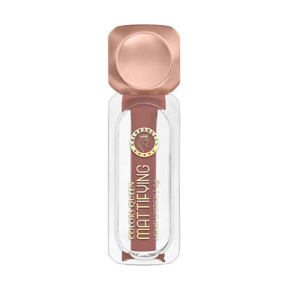 Colors Queen Mattifying Matte Liquid Lipstick - Naughty Nudit-14