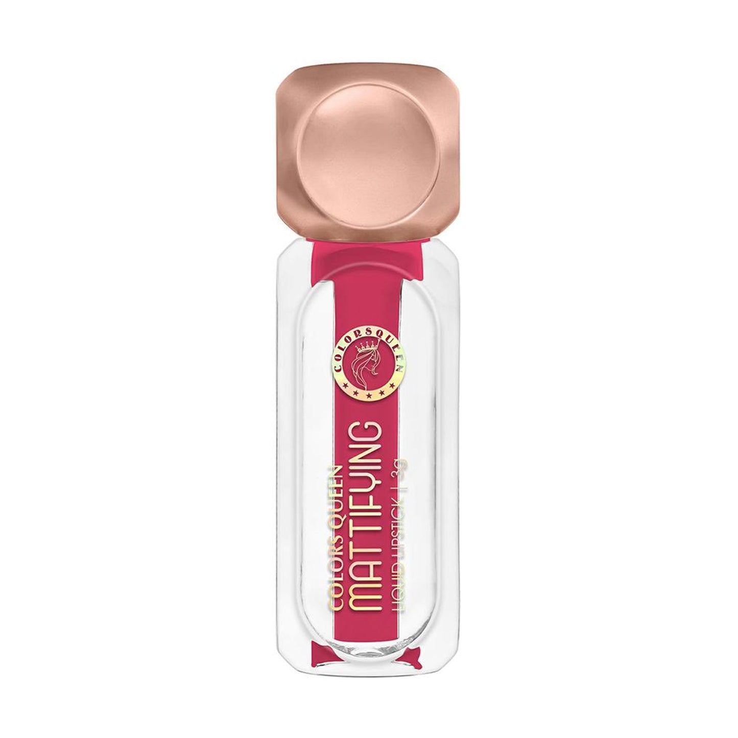 Colors Queen Mattifying Matte Liquid Lipstick - Brick-16