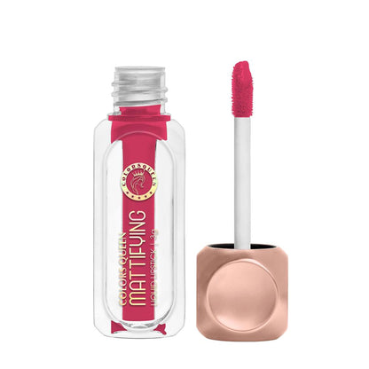 Colors Queen Mattifying Matte Liquid Lipstick - Brick-16
