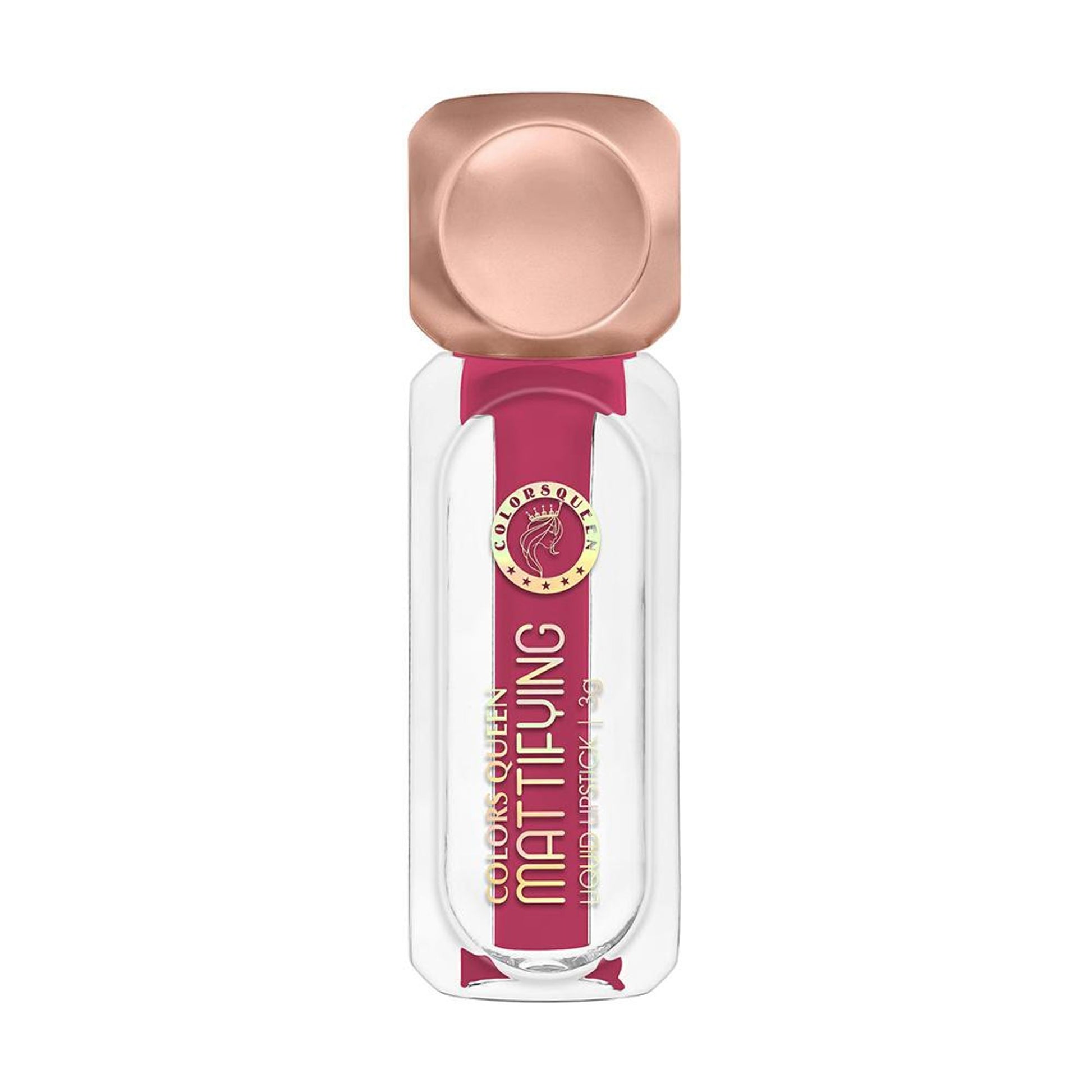 Colors Queen Mattifying Matte Liquid Lipstick - Rosy Sunday-18