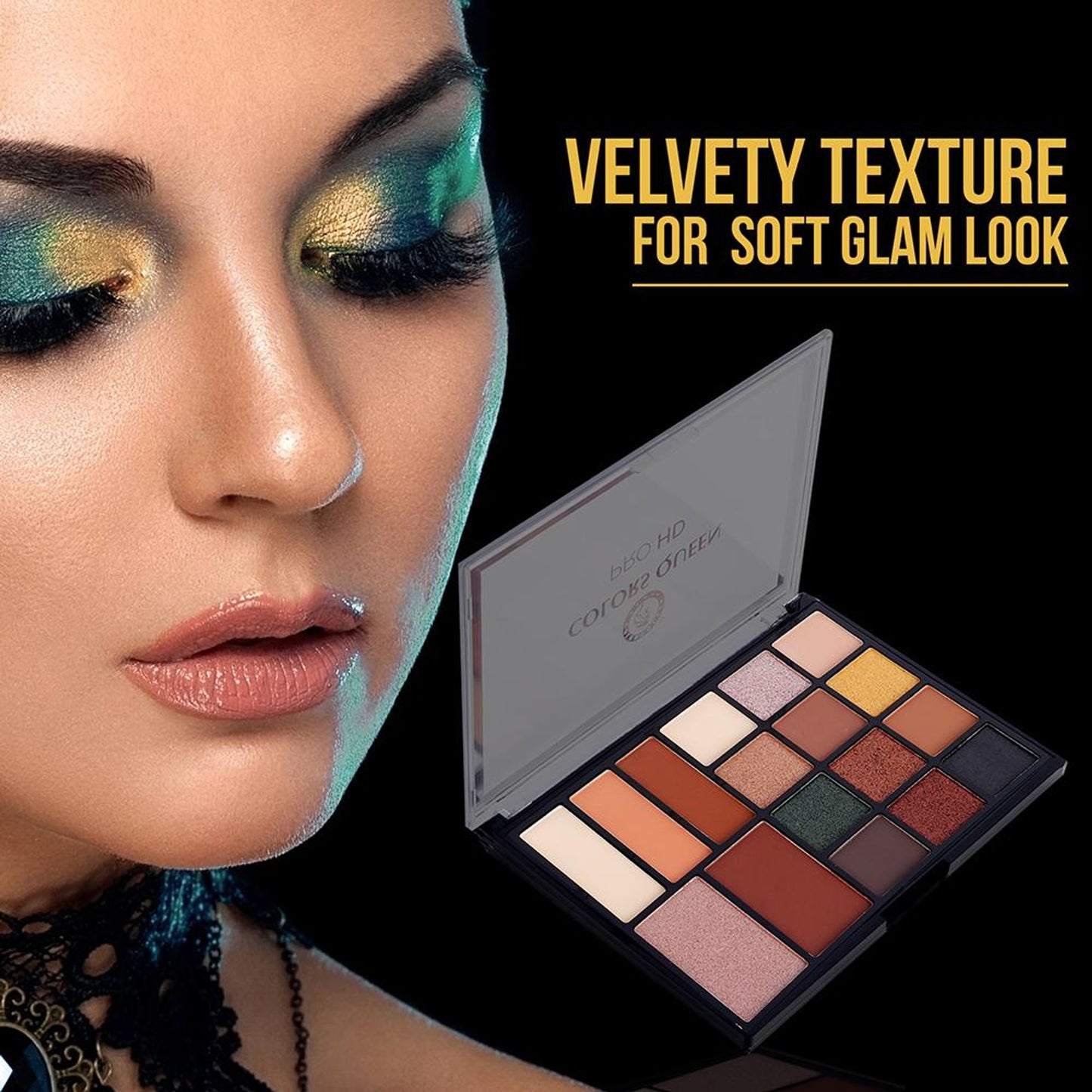 Colors Queen Pro HD Eyeshadow Palette - 1