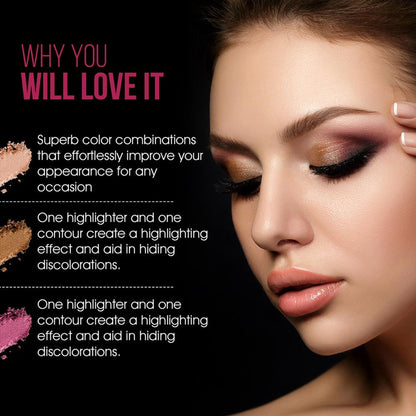 Colors Queen Pro HD Eyeshadow Palette - 1