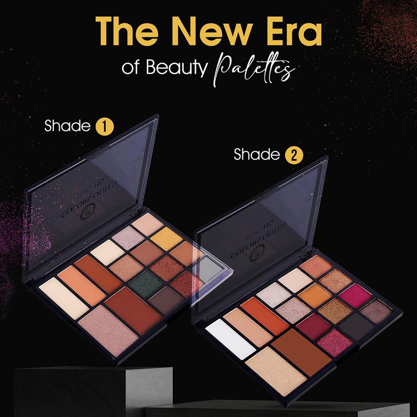 Colors Queen Pro HD Eyeshadow Palette - 1