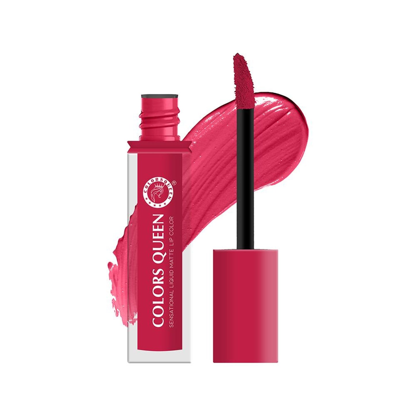 Colors Queen Sensational Liquid Matte Lipstick - Sweetheart Pink-02