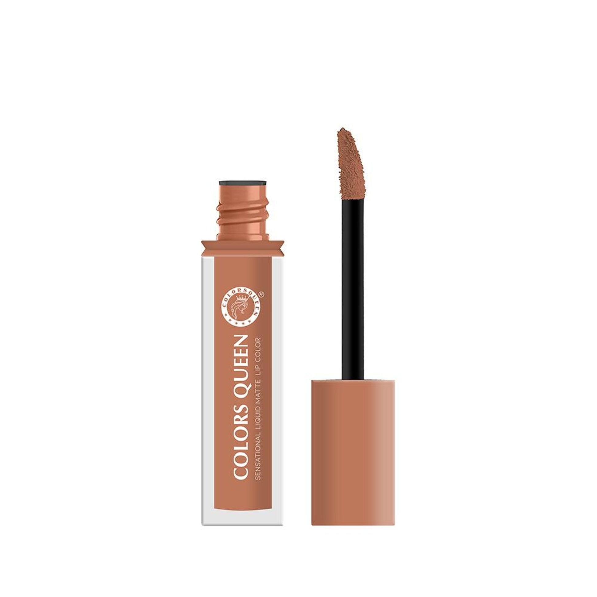 Colors Queen Sensational Liquid Matte Lipstick - Salted Caramel-03