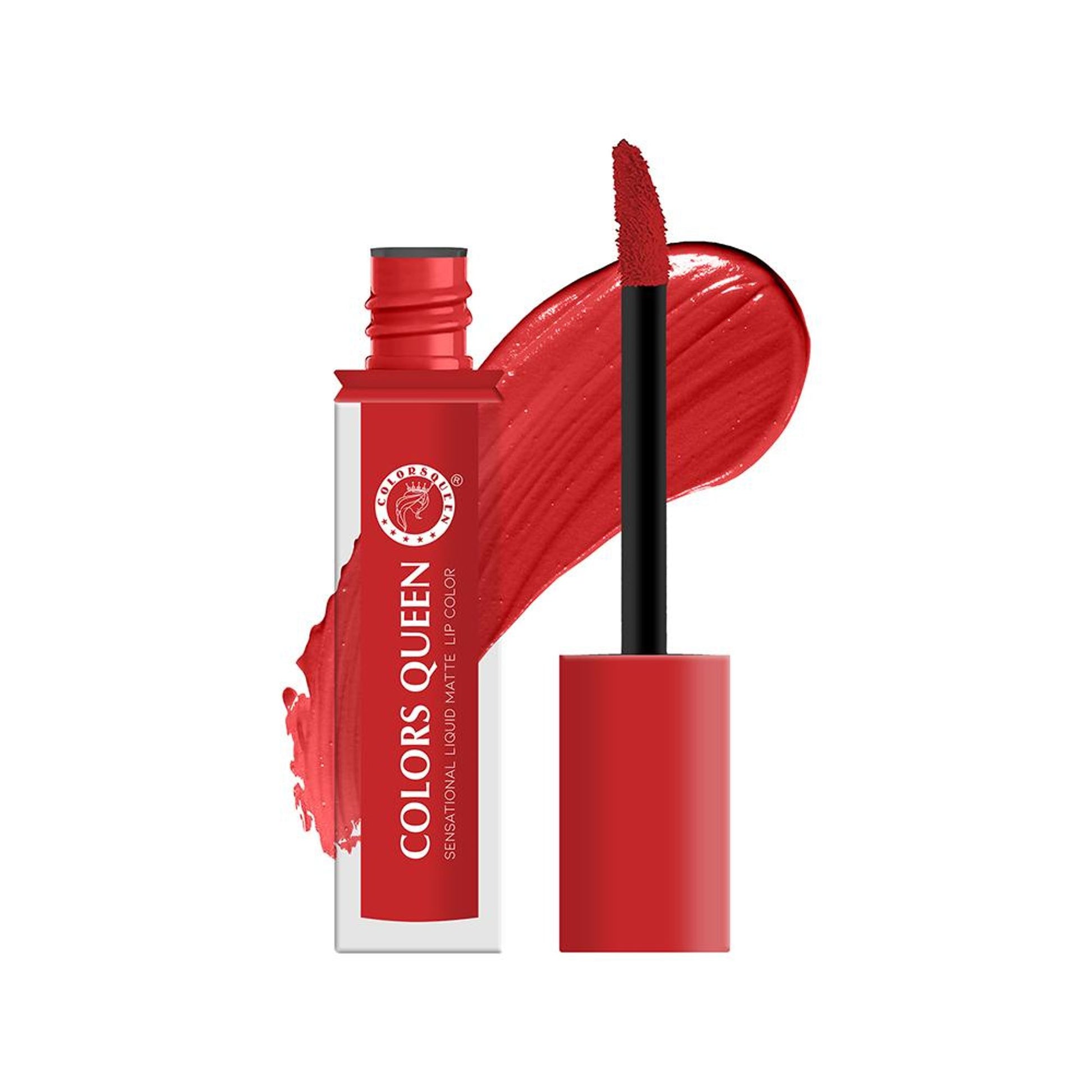 Colors Queen Sensational Liquid Matte Lipstick - Strawberry Shortcake-04