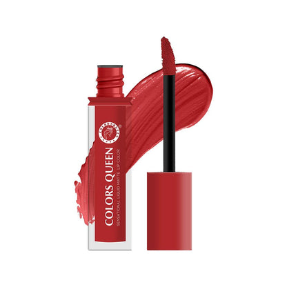 Colors Queen Sensational Liquid Matte Lipstick - Valentine-07
