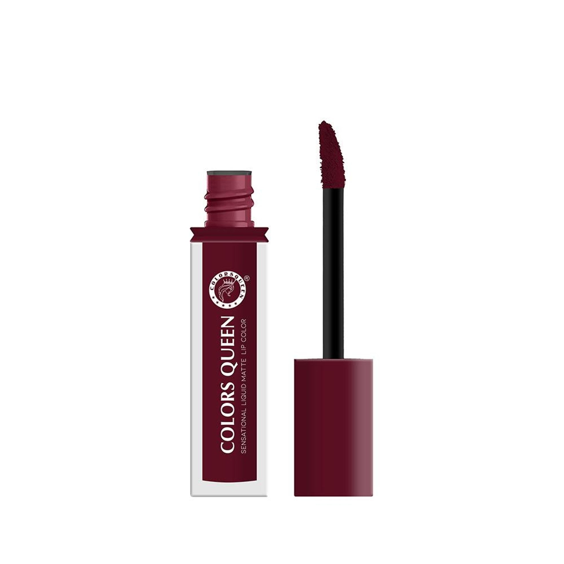 Colors Queen Sensational Liquid Matte Lipstick - Rum Raisin-12