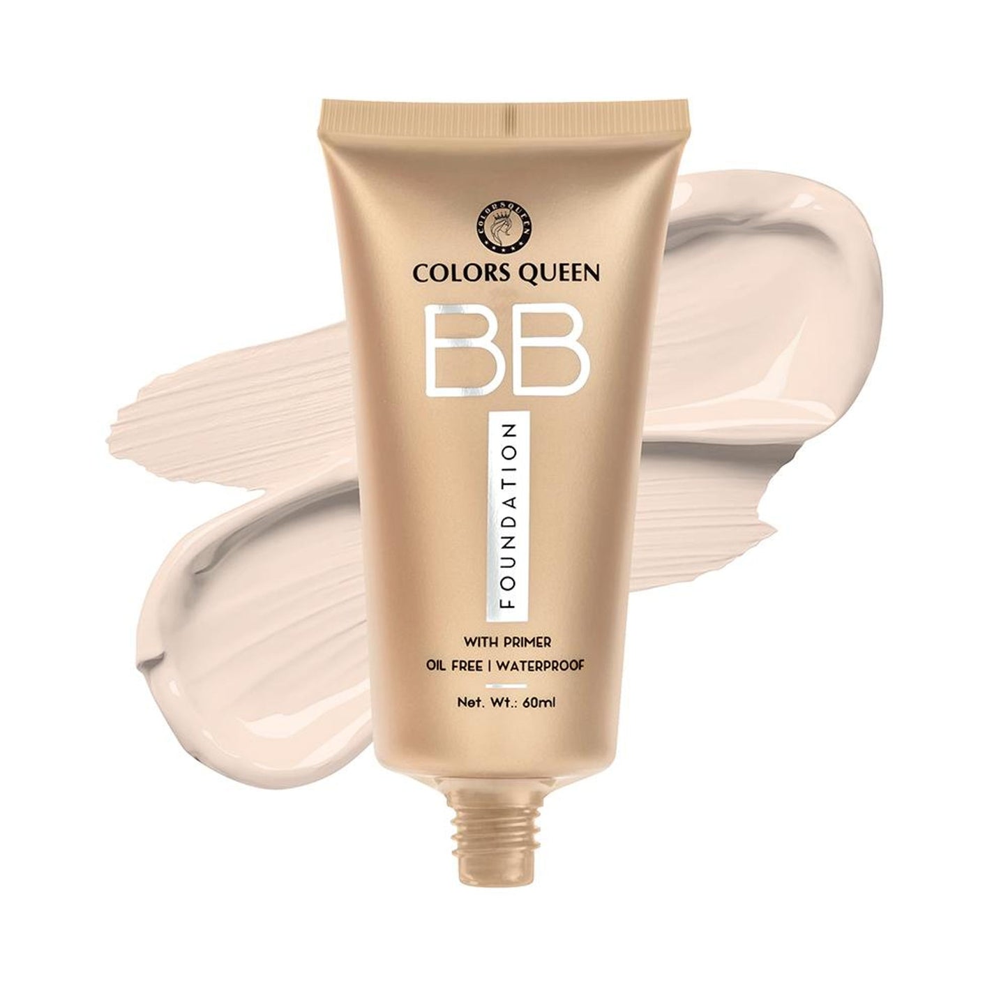 Colors Queen BB Oil Free Liquid Foundation With Primer - Ivory-01