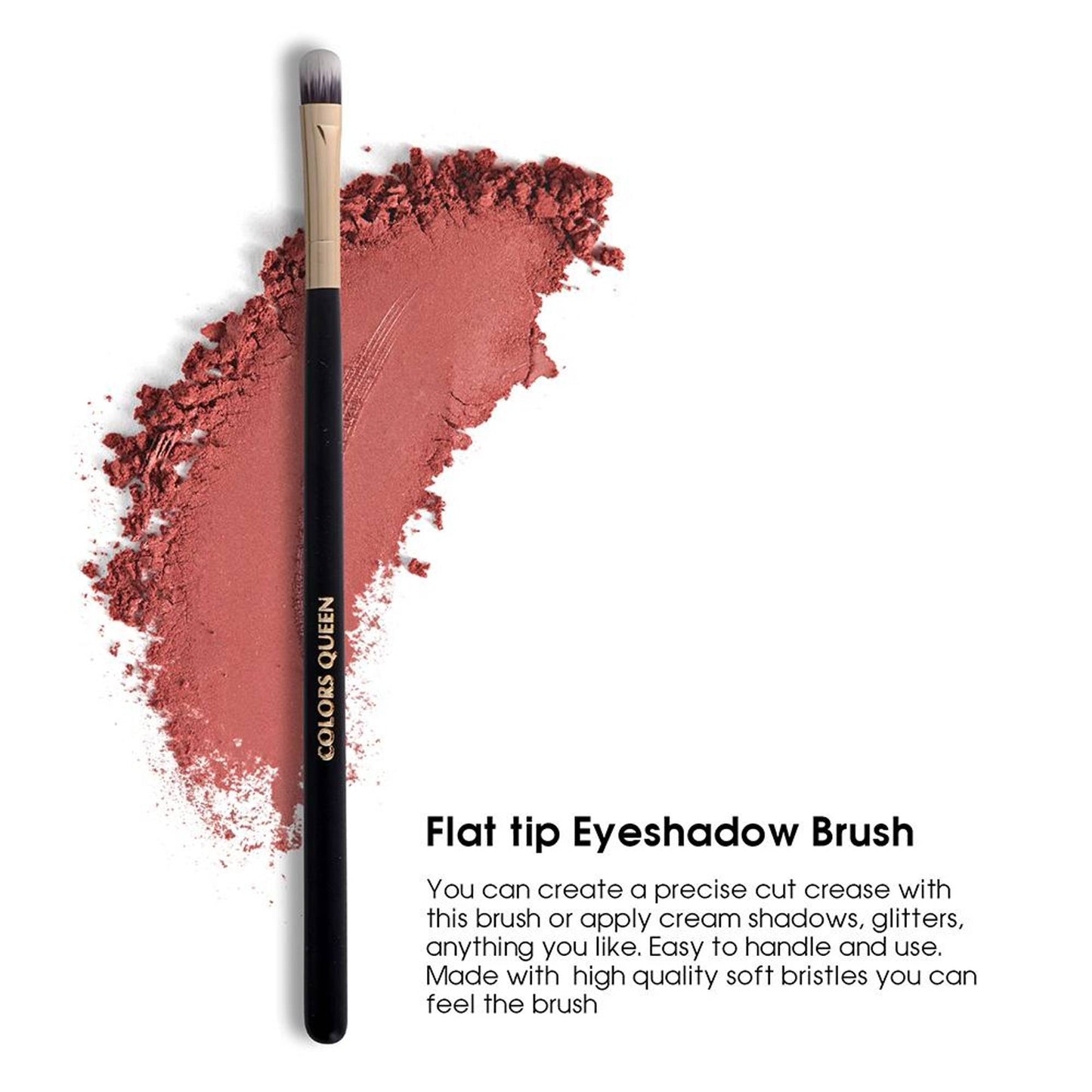 Colors Queen Flat Tip Eyeshadow Brush