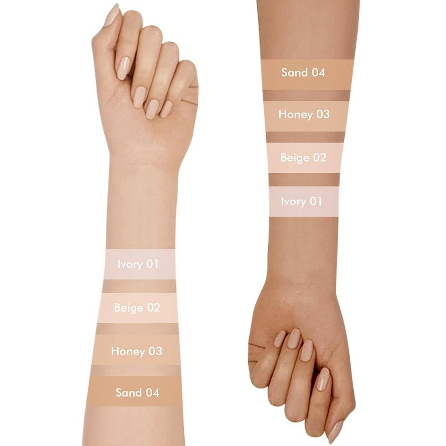 Colors Queen Fit For U Oil Free & Wateproof Liquid Foundation - Almonds 04