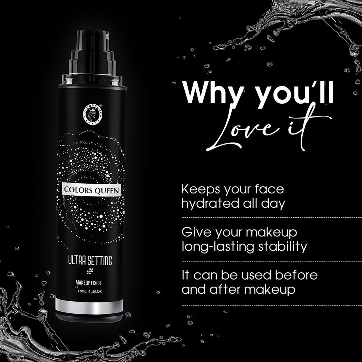Colors Queen Ultra Setting Makeup Fixer Spray