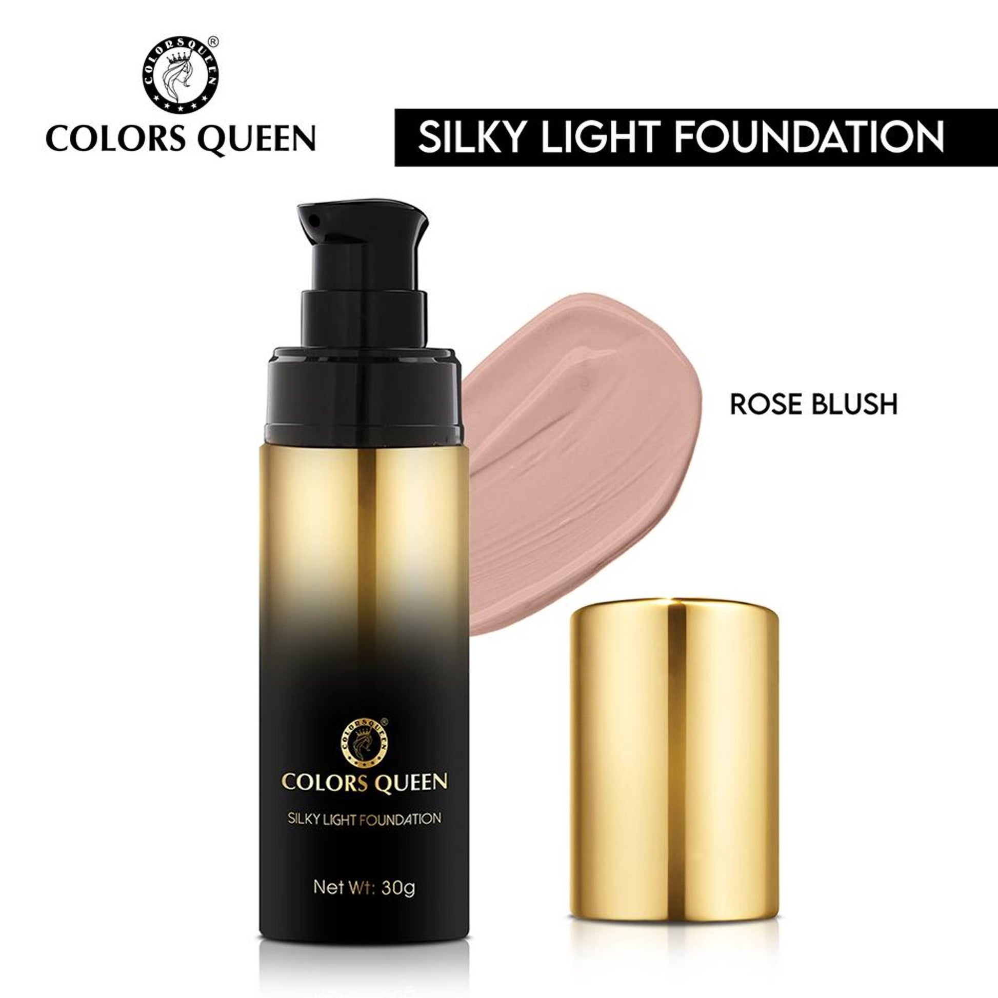 Colors Queen Silky Light Foundation - Rose Blush-02