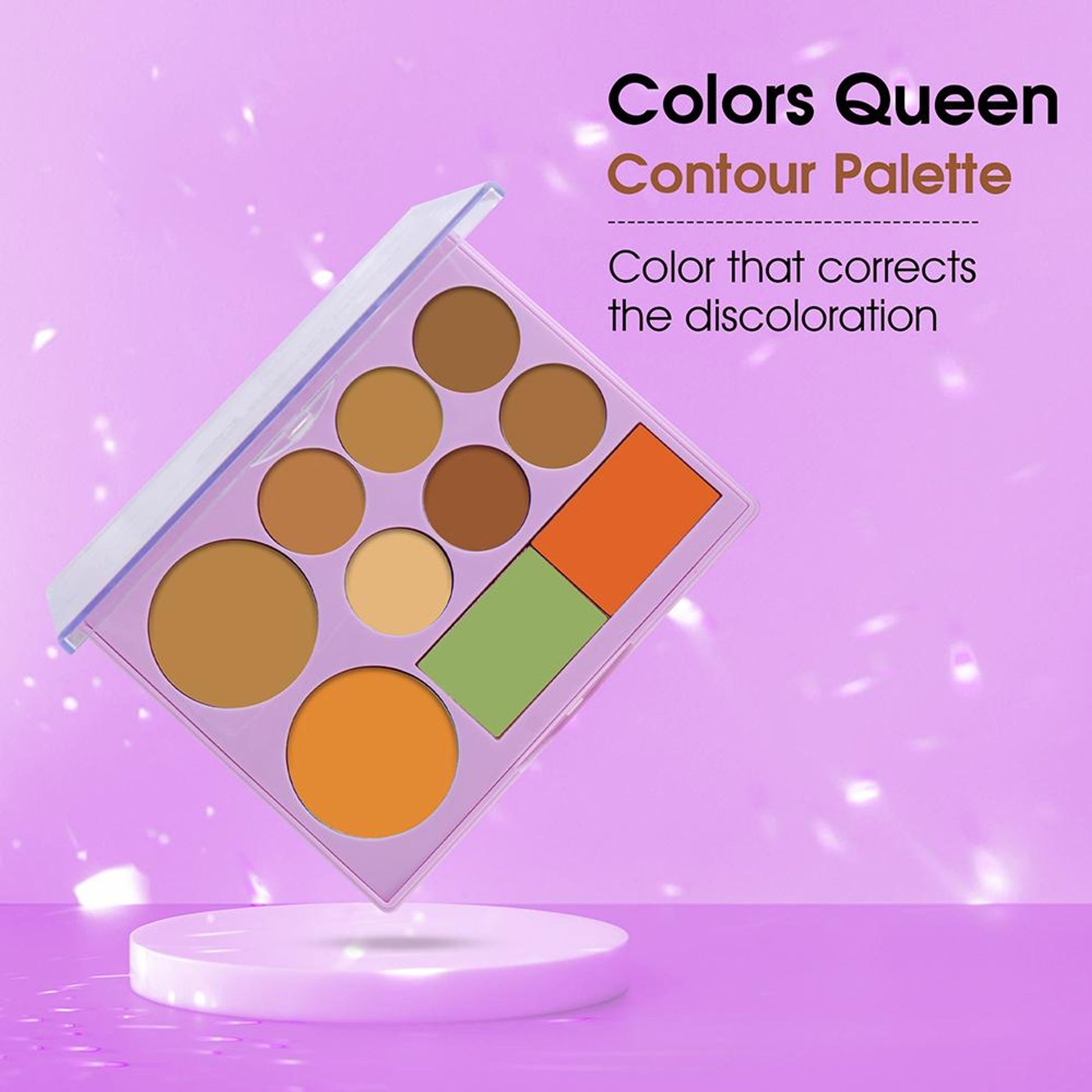 Colors Queen Base Essential Contour Palette - 1
