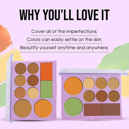 Colors Queen Base Essential Contour Palette - 1