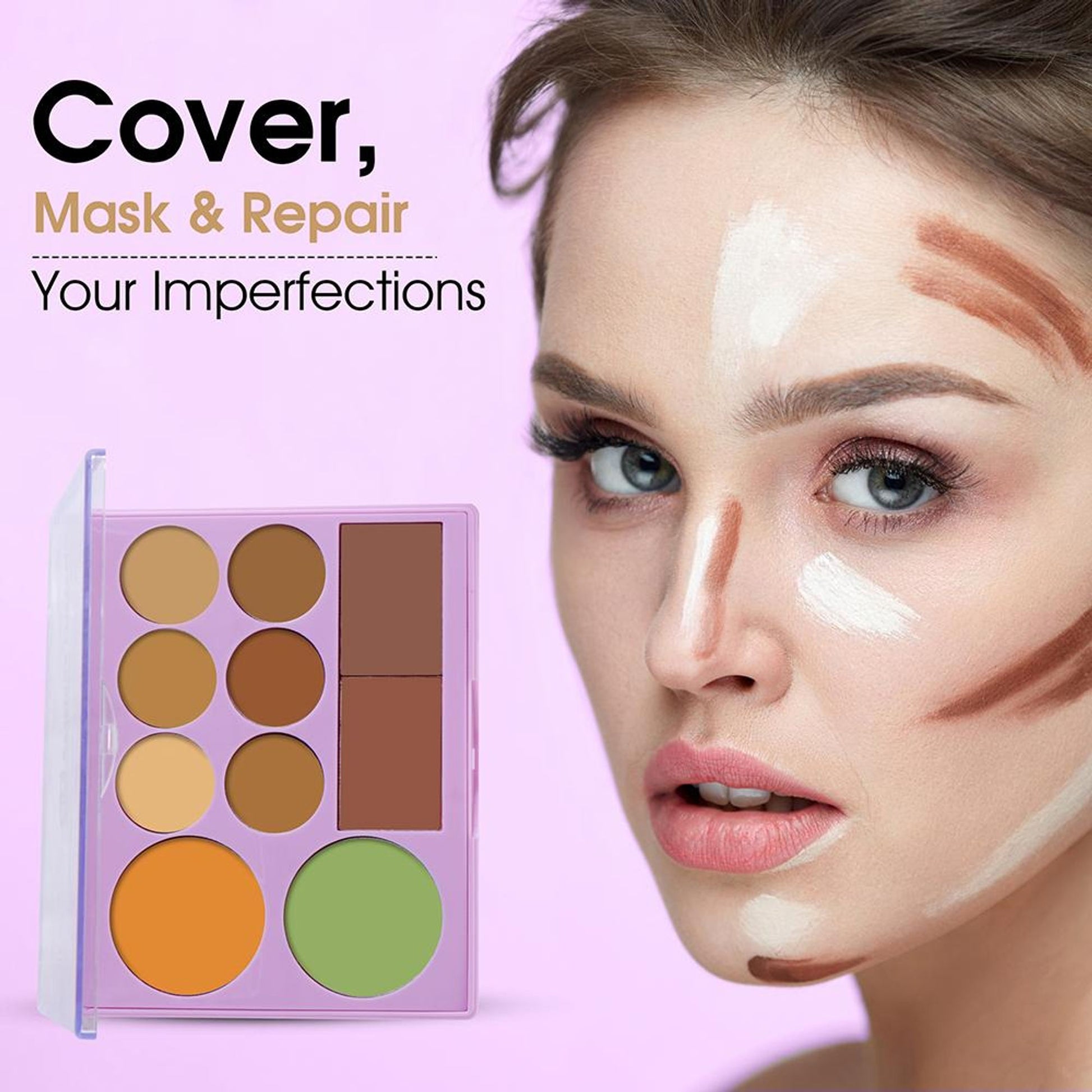 Colors Queen Base Essential Contour Palette - 2