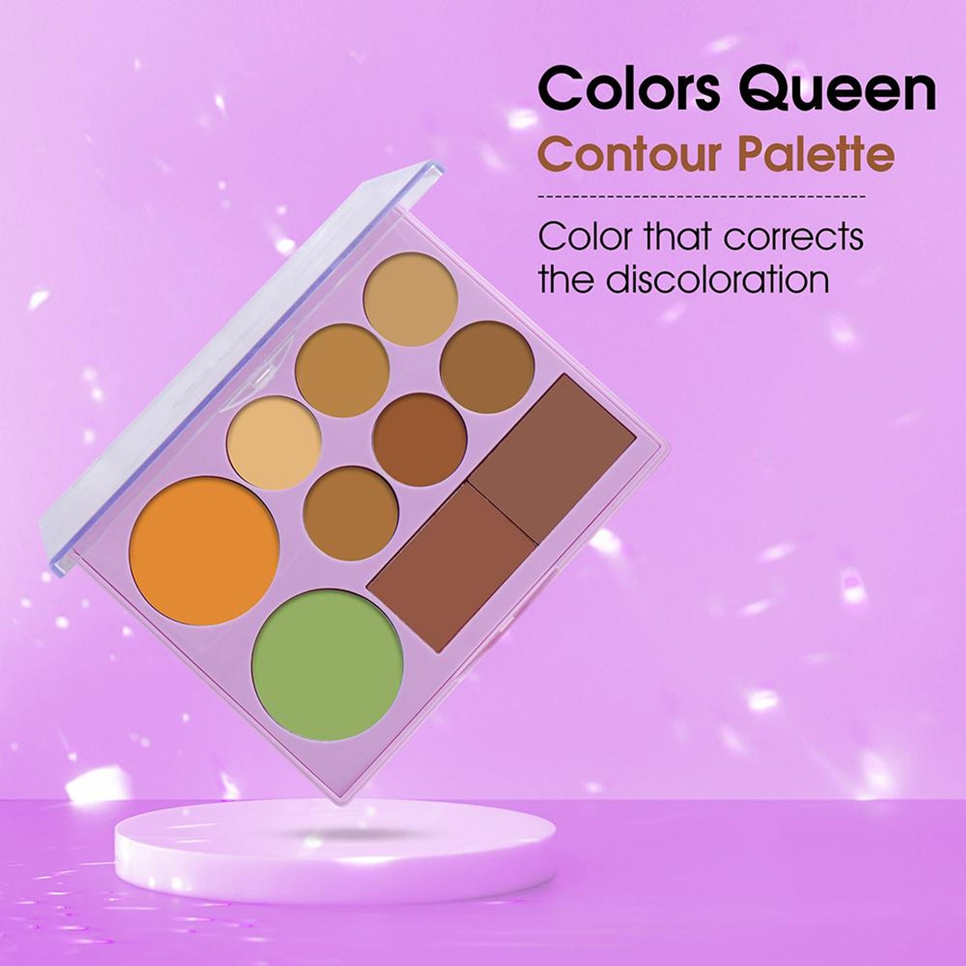 Colors Queen Base Essential Contour Palette - 2