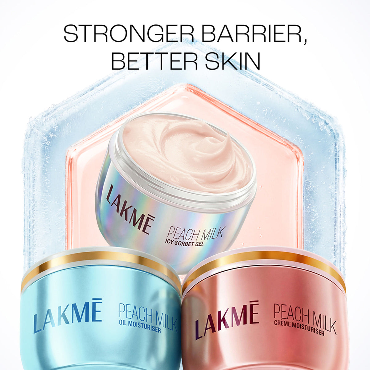 Lakme Icy Sorbet Gel Instant Cooling Moisturizer With 2% Pro-Ceramide, Peptide & Pentavitin