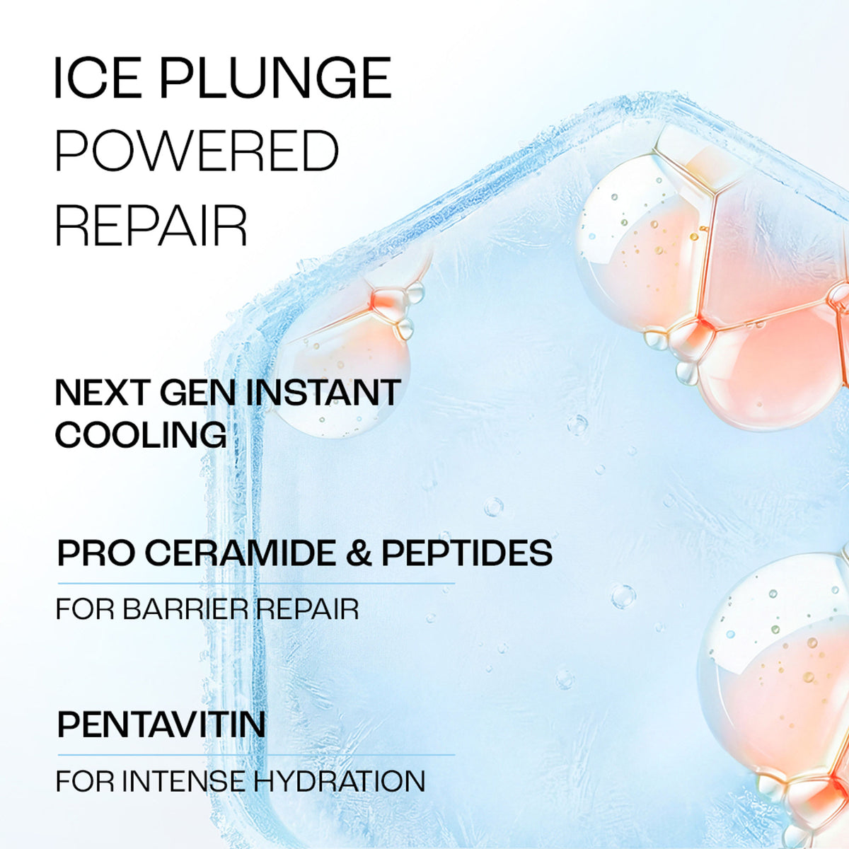 Lakme Icy Sorbet Gel Instant Cooling Moisturizer With 2% Pro-Ceramide, Peptide & Pentavitin