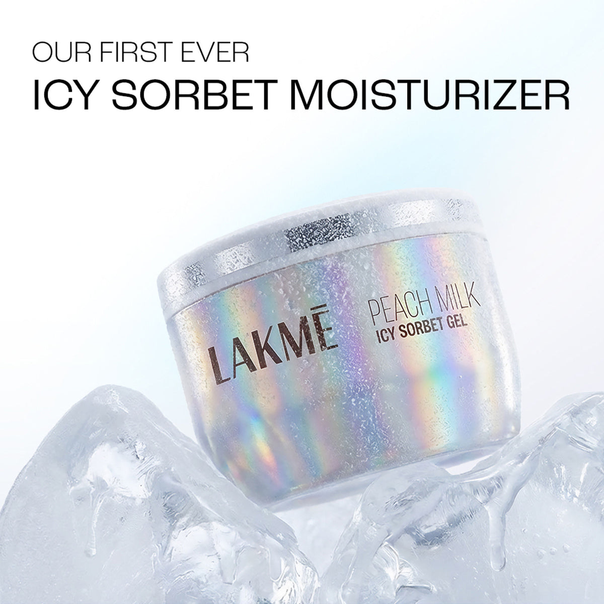 Lakme Icy Sorbet Gel Instant Cooling Moisturizer With 2% Pro-Ceramide, Peptide & Pentavitin