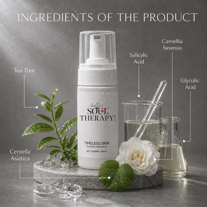 Sally's Soul Therapy Timeless Skin Foaming Face Wash