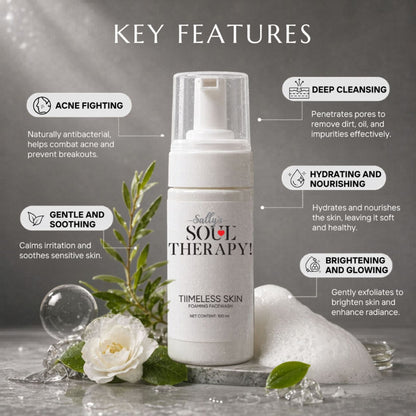 Sally's Soul Therapy Timeless Skin Foaming Face Wash